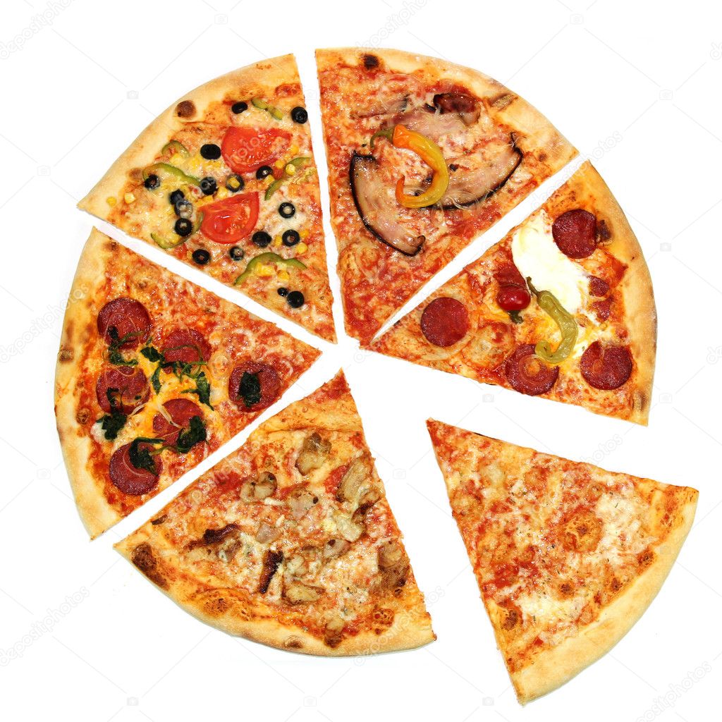 Pizza Media 6 Fatias