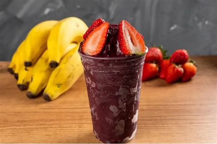 Açai Puro com Morango